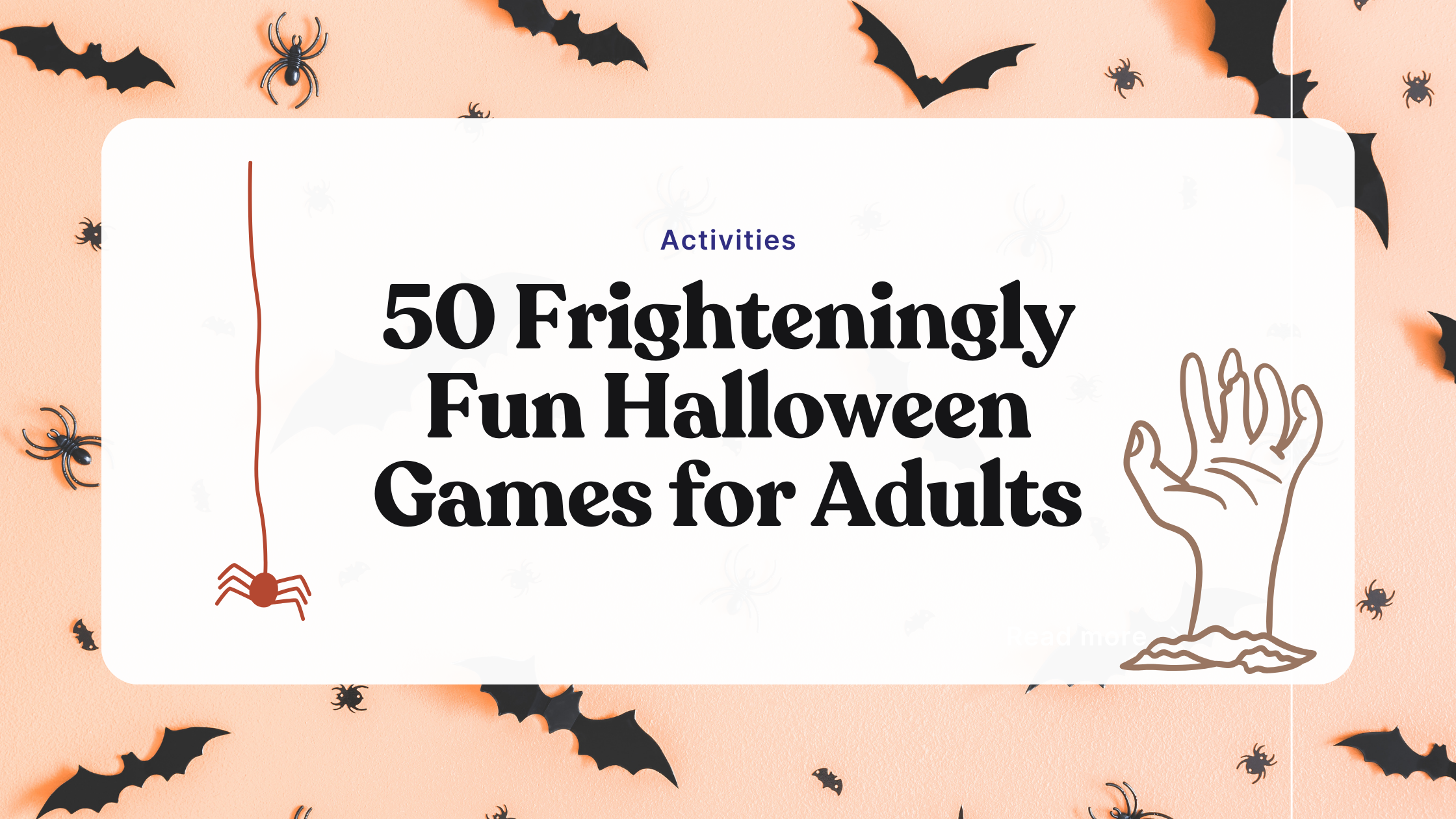 50 frighteningly fun Halloween games for adults