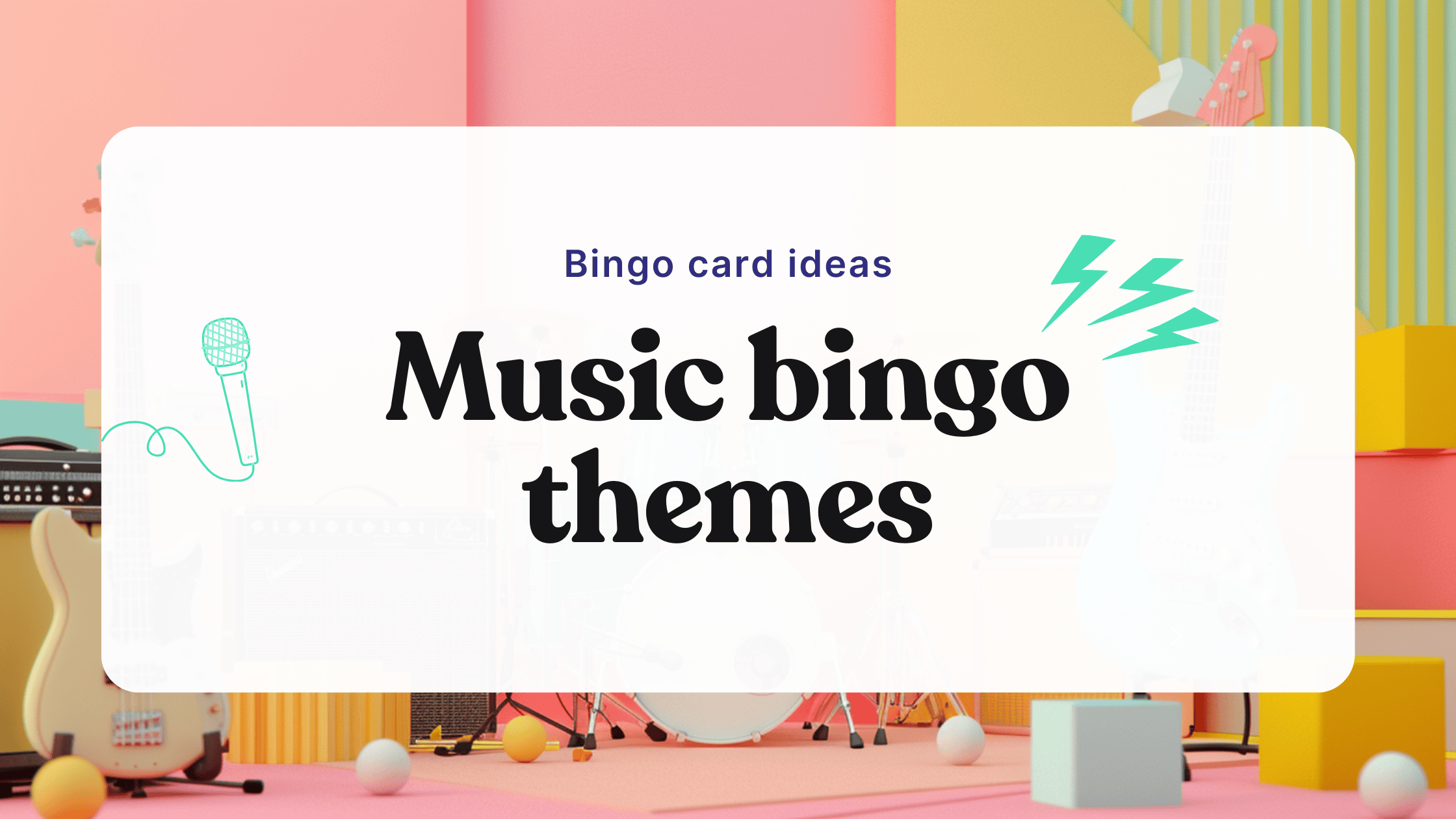 20 music bingo themes: A playlist for every party