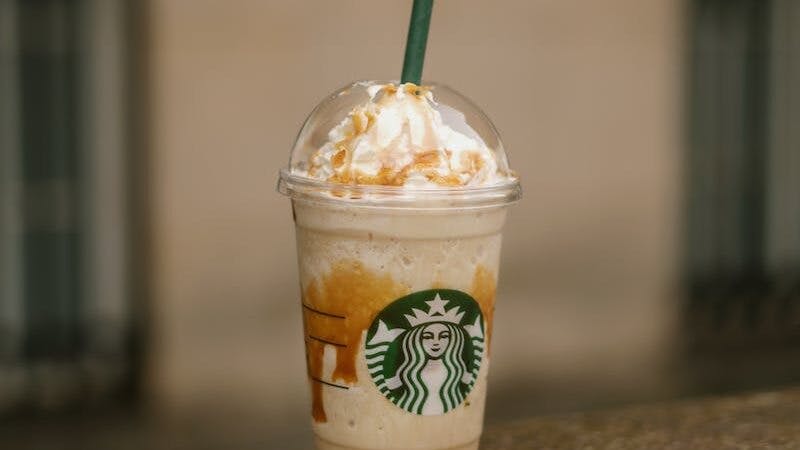 Frappe on Starbucks Cup