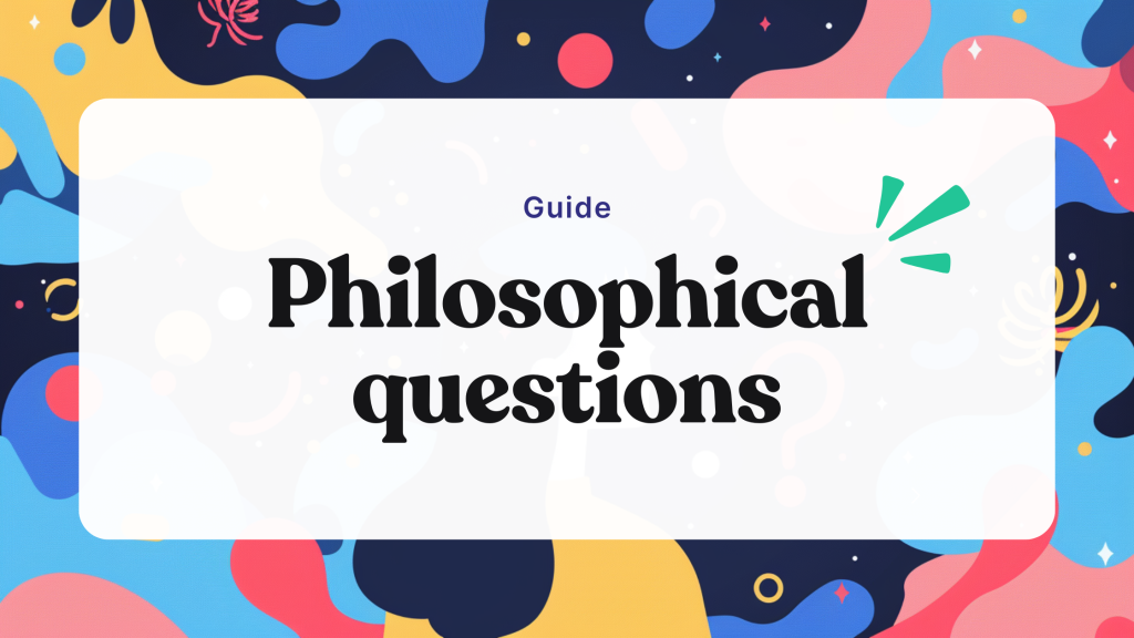 300+ philosophical questions