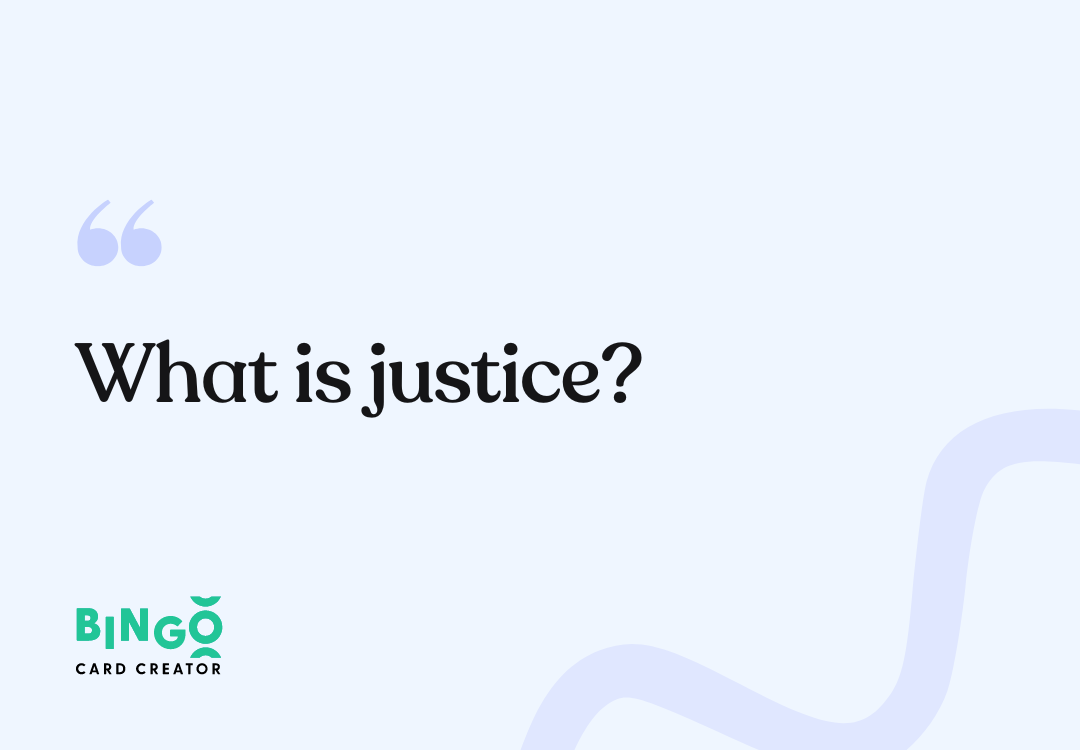 what is justice quote