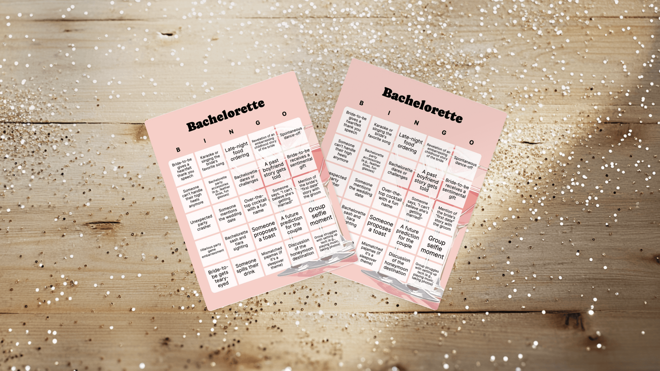 bachelorette bingo