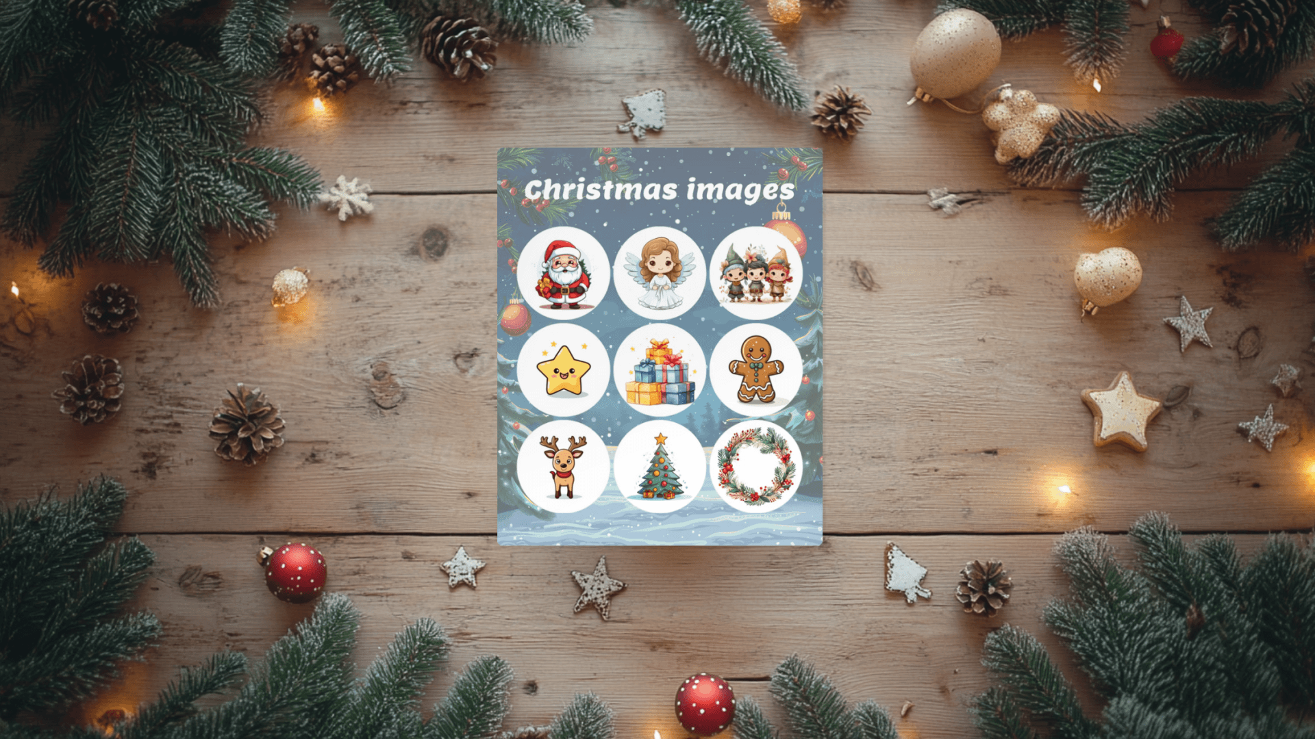 christmas bingo
