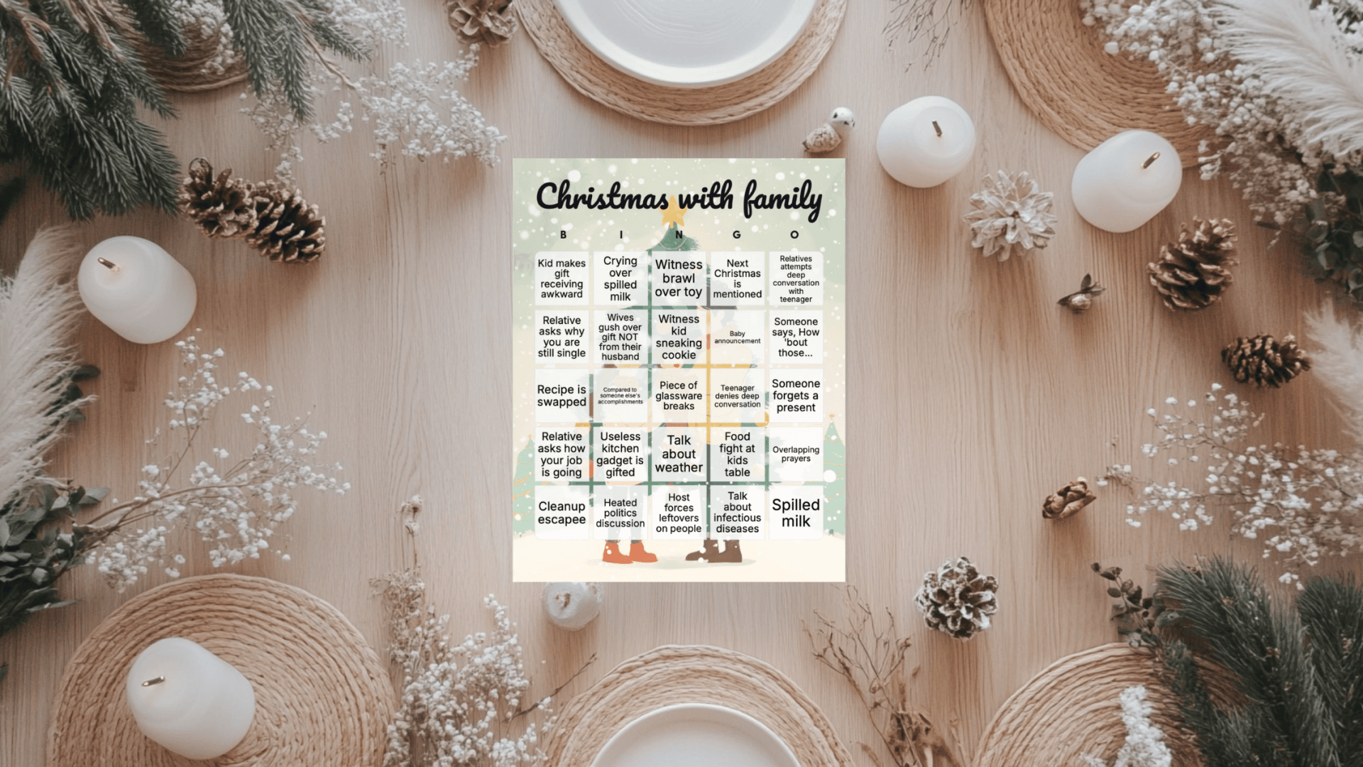 christmas with the family