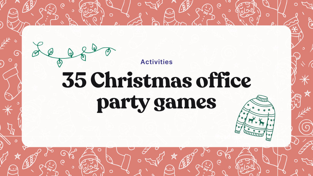 Christmas office party games