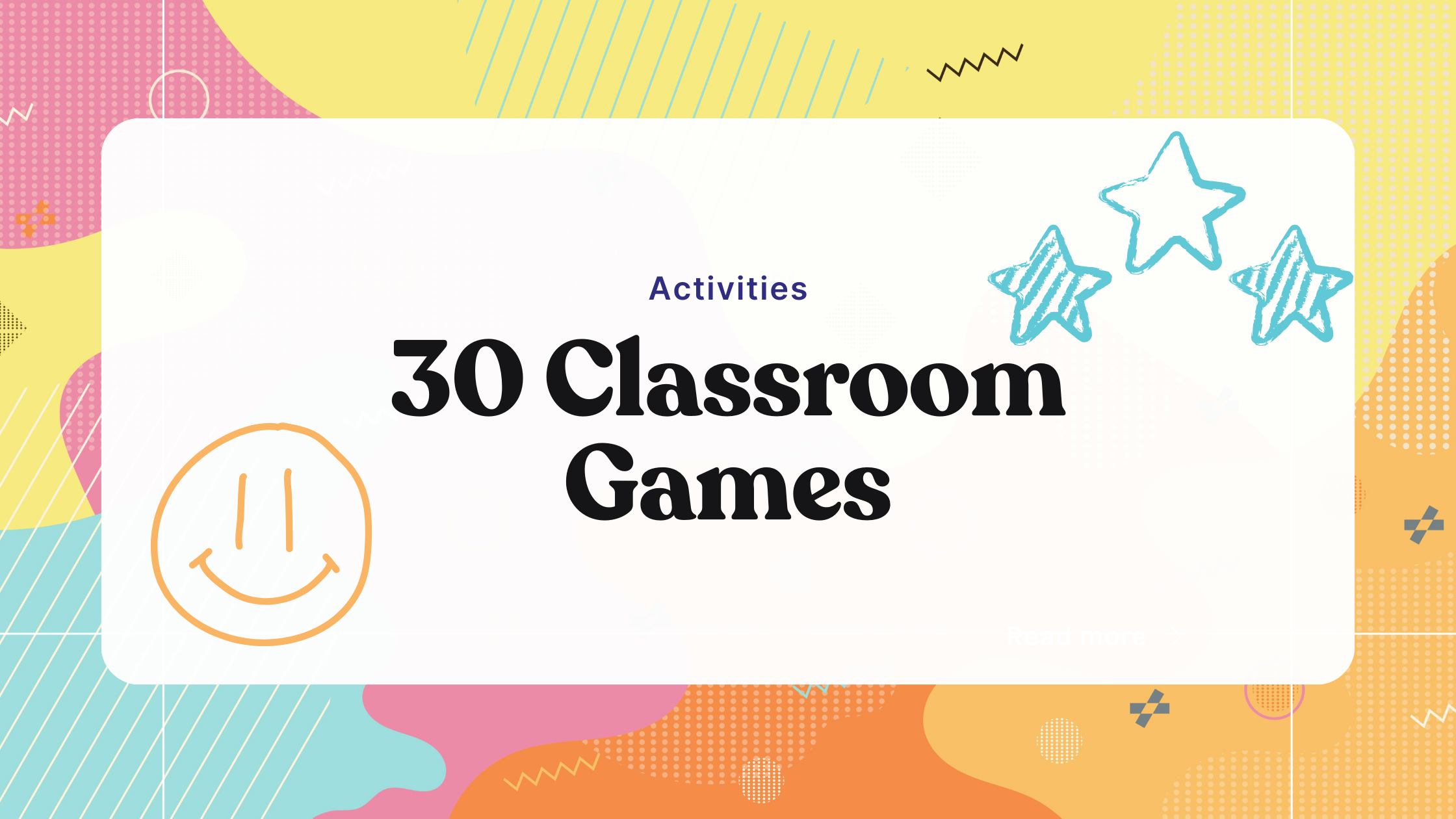 30 games to liven up your classroom