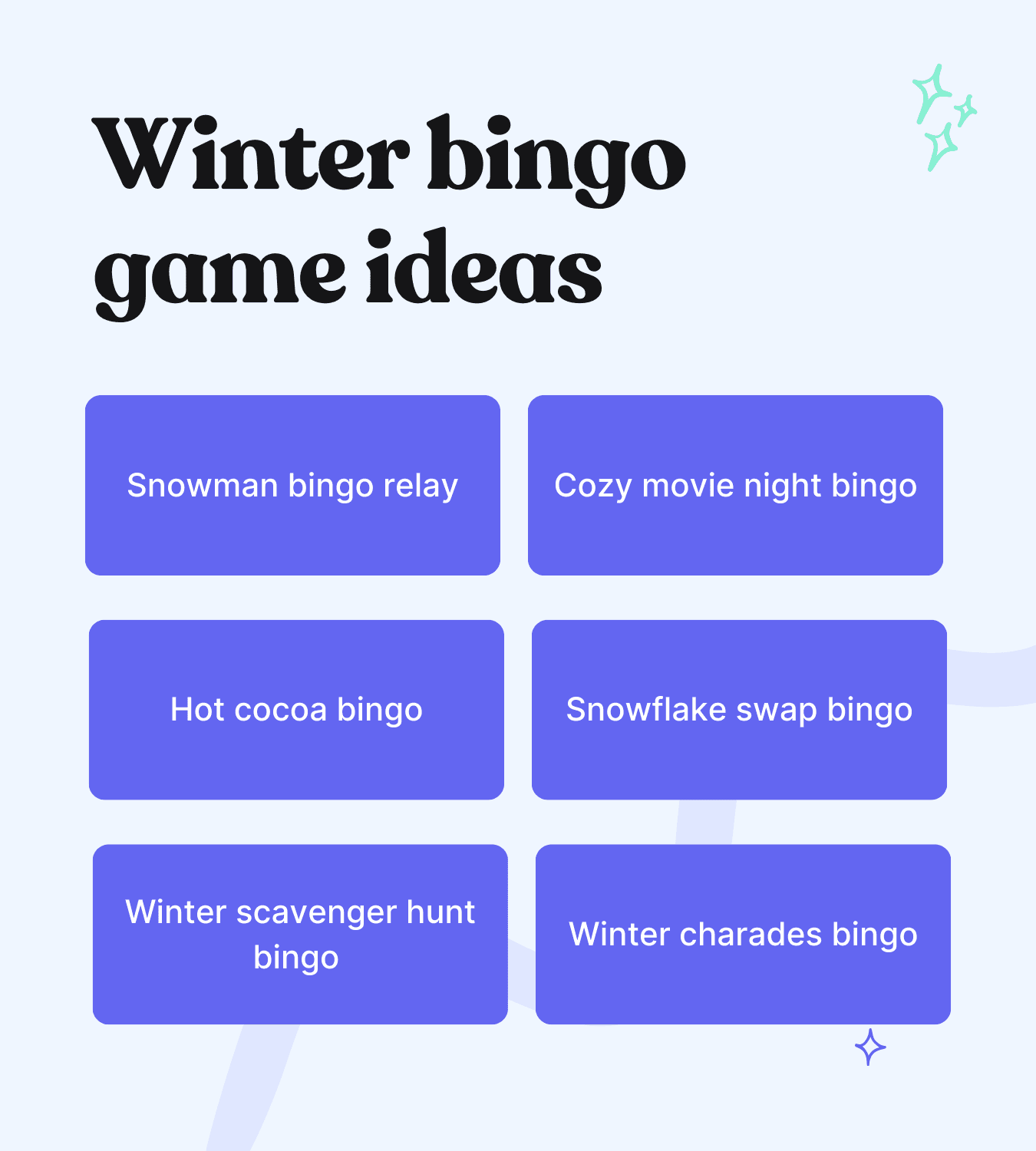 winter bingo game ideas