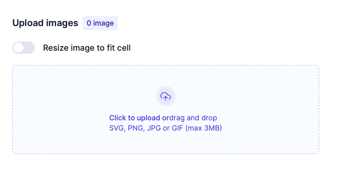 upload images
