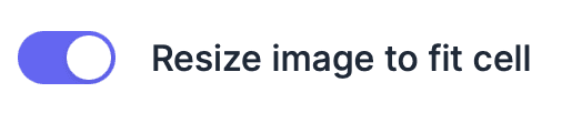 resize images