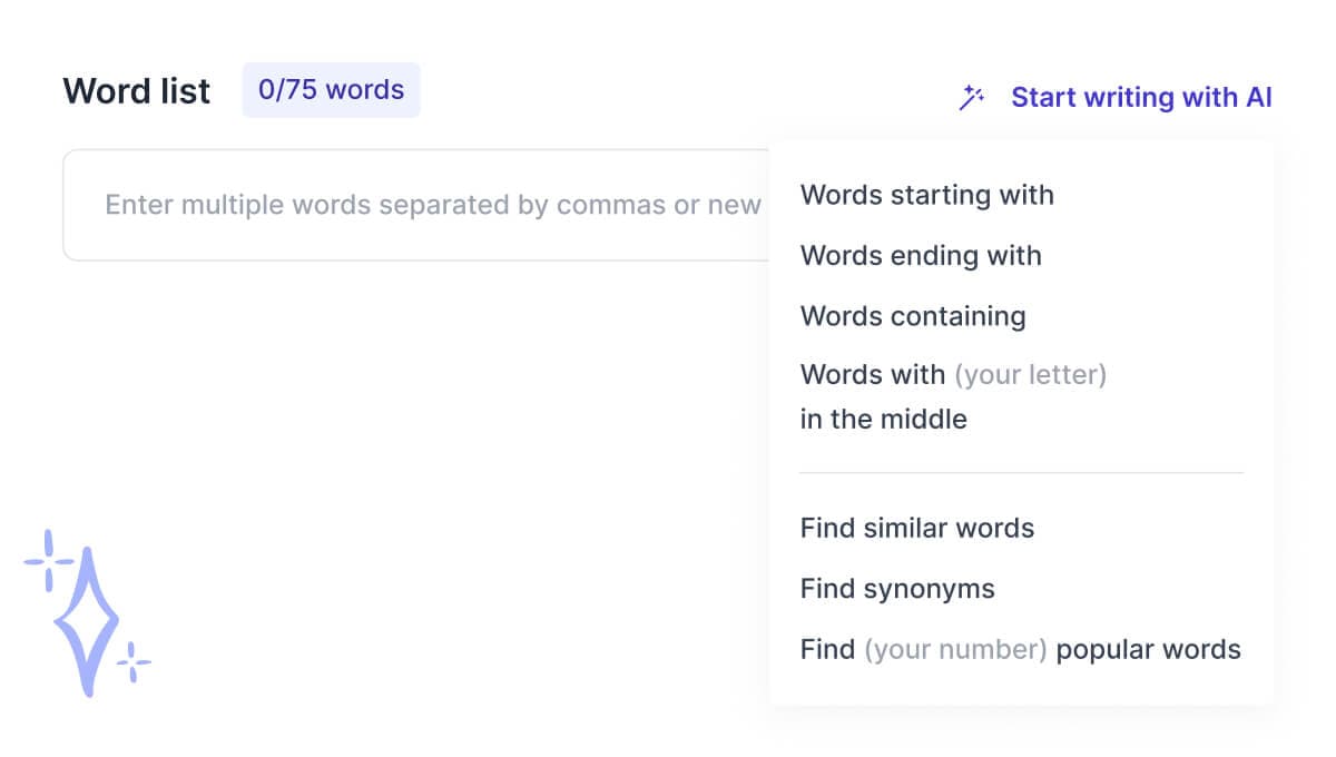 AI text generator tool