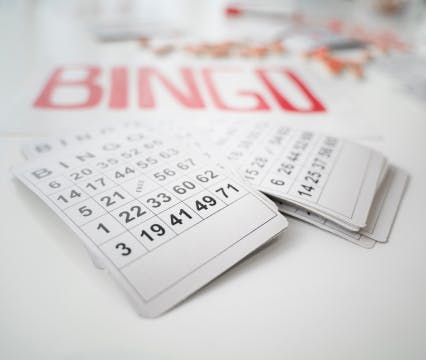Bingo cards numbers