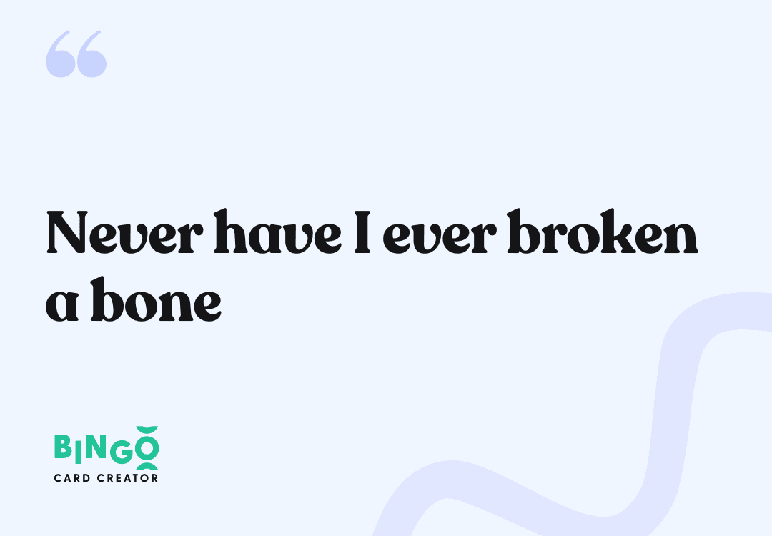 broken bone