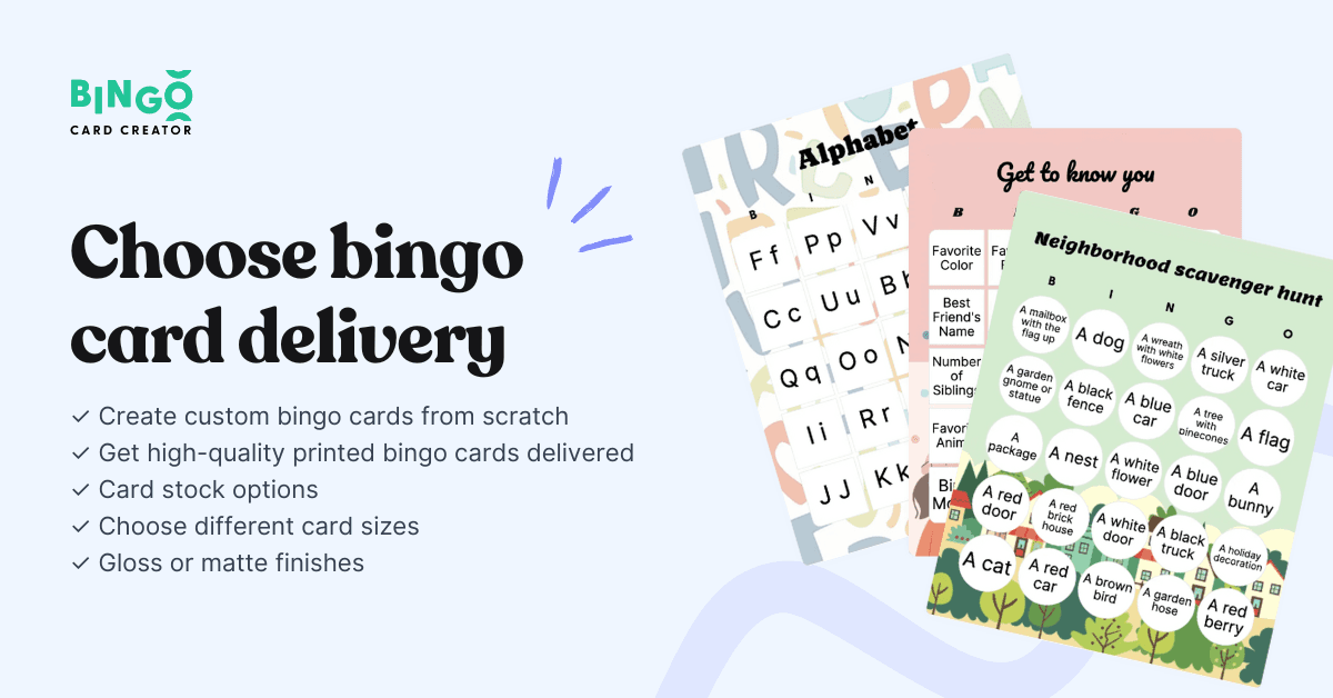 card delivery