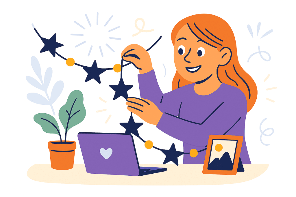 character holding an egg on a spoon