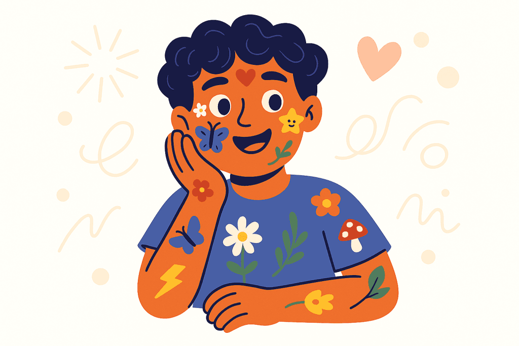 character in stickers