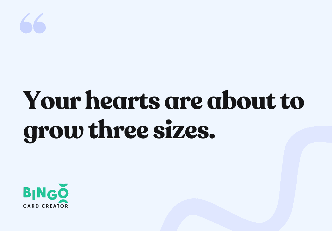 heart grow message