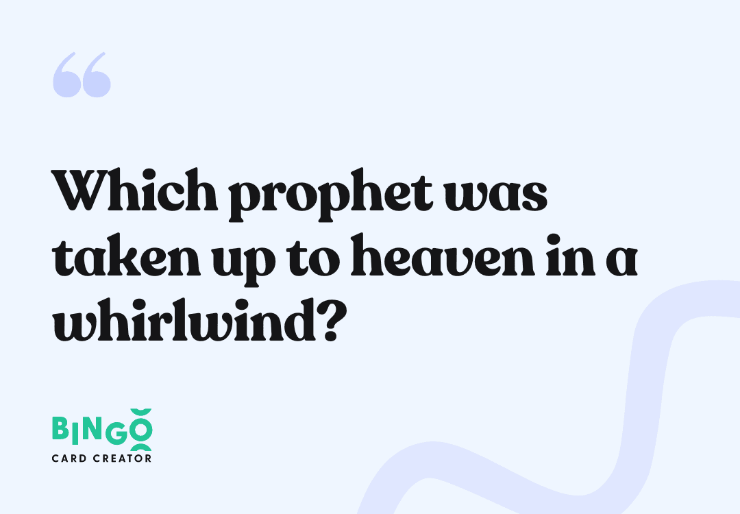 prophet in whirlwind