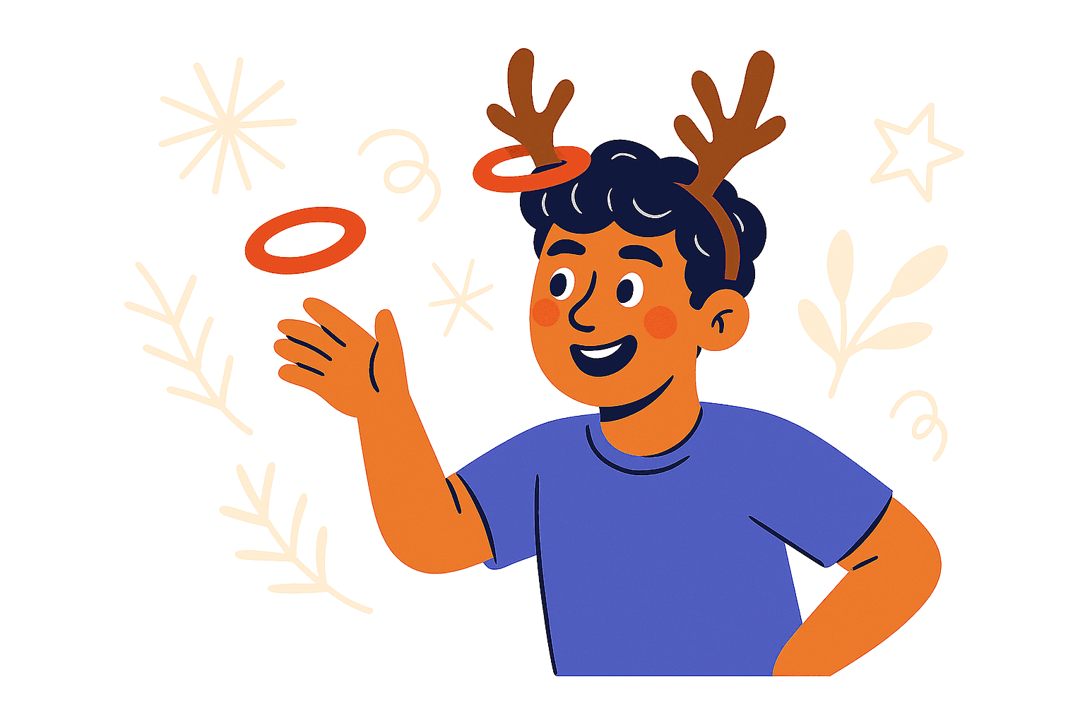 reindeer ring toss
