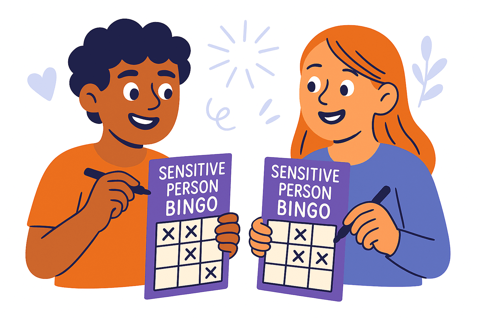 sensitive person bingo
