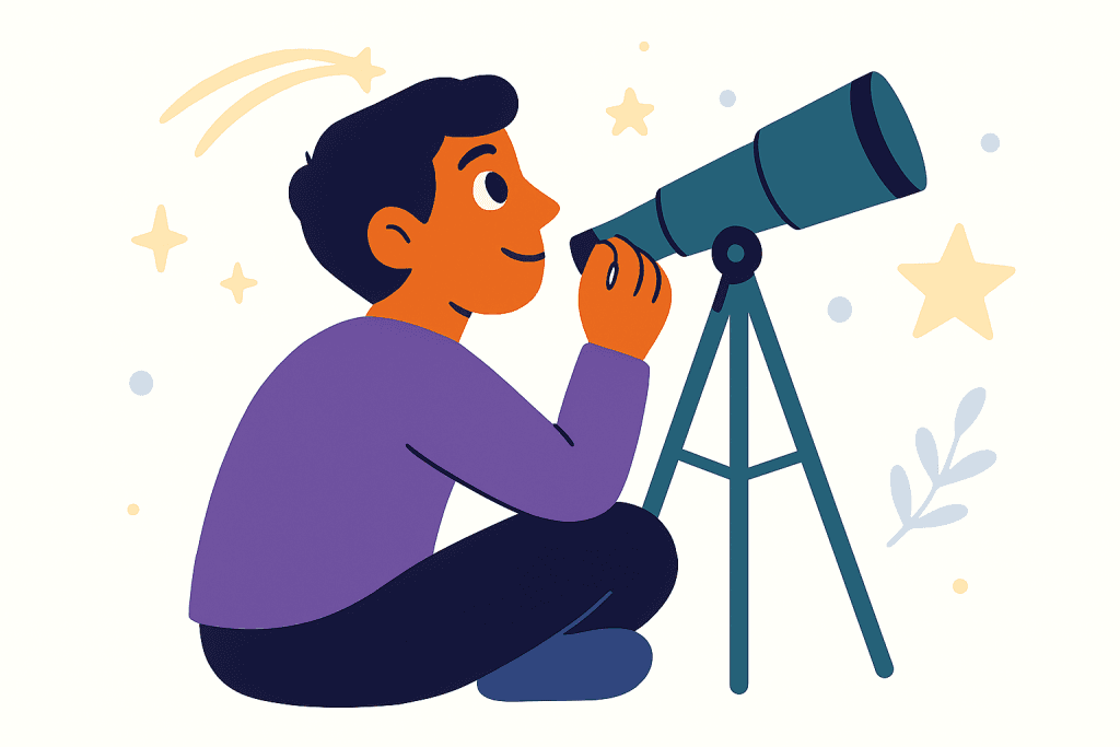 star gazing