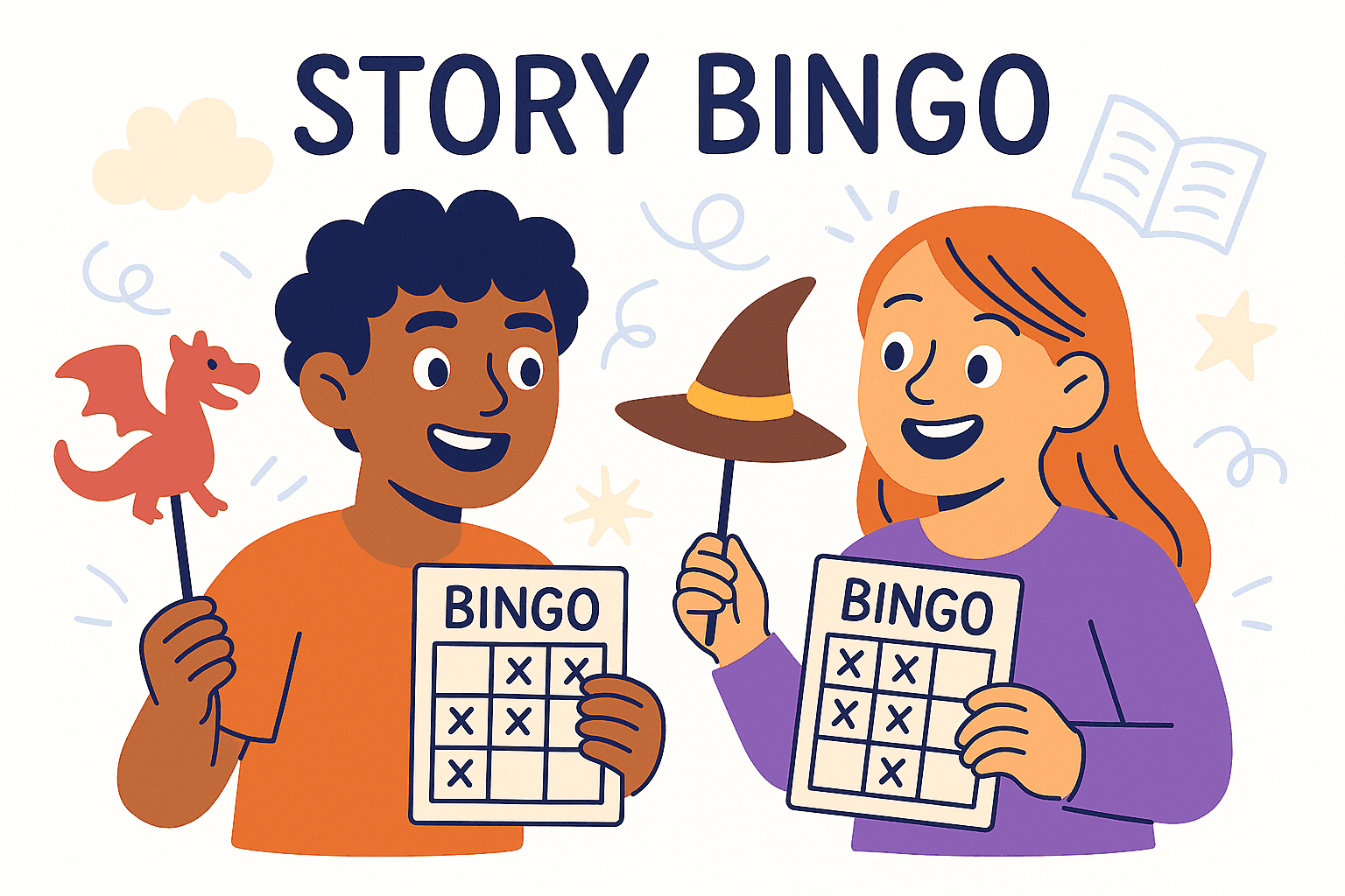 story bingo characters