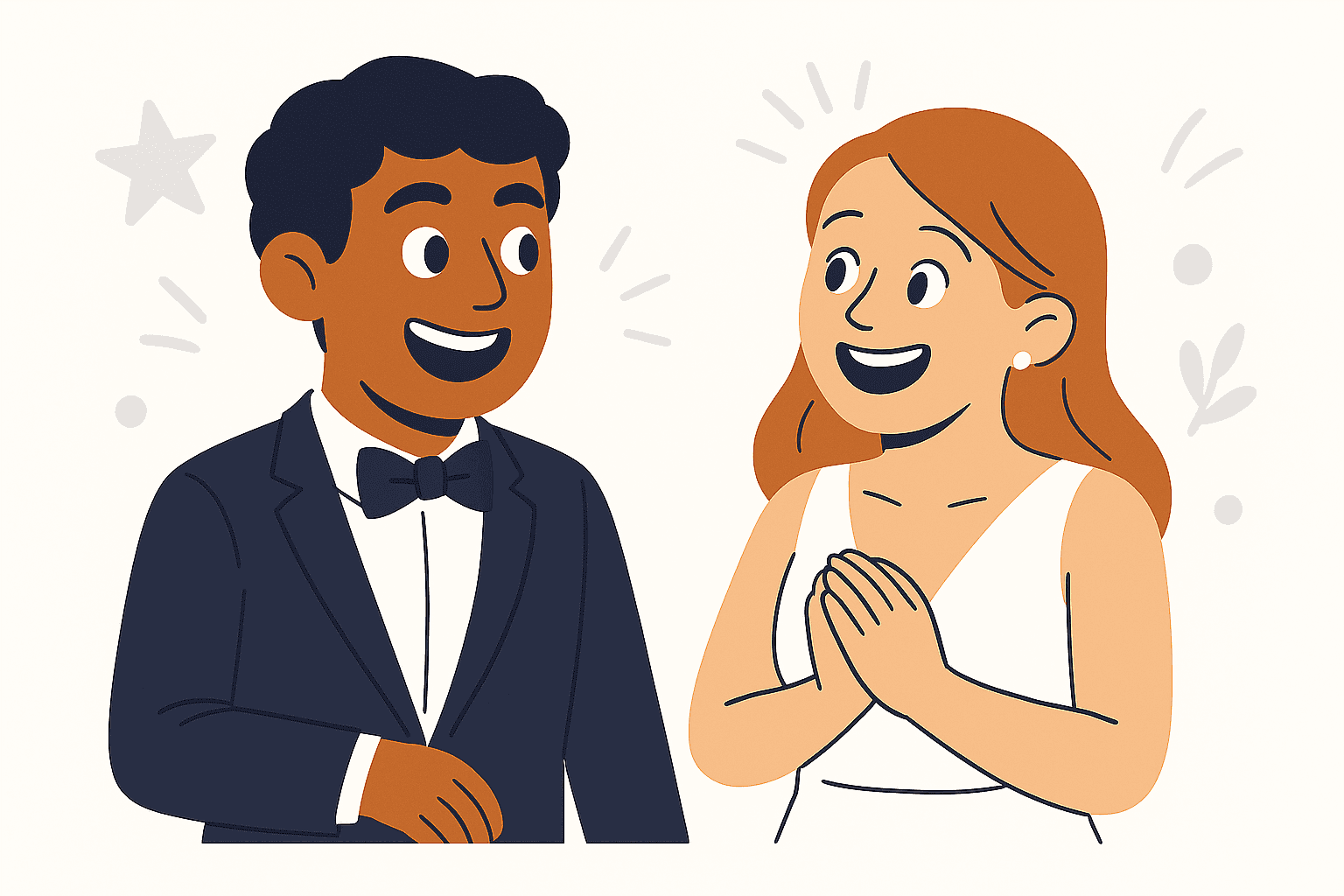wedding characters