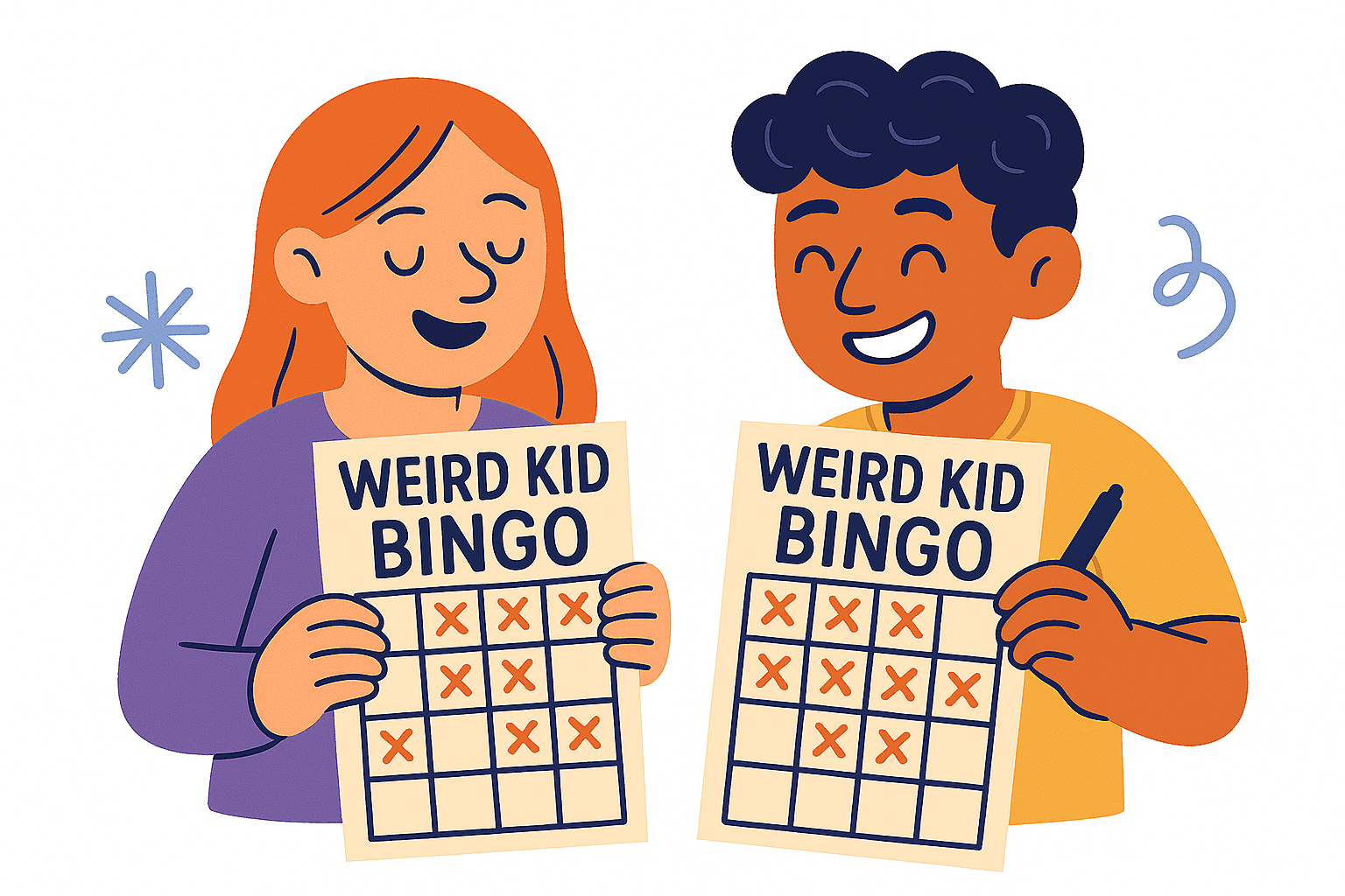 weird bingo kid