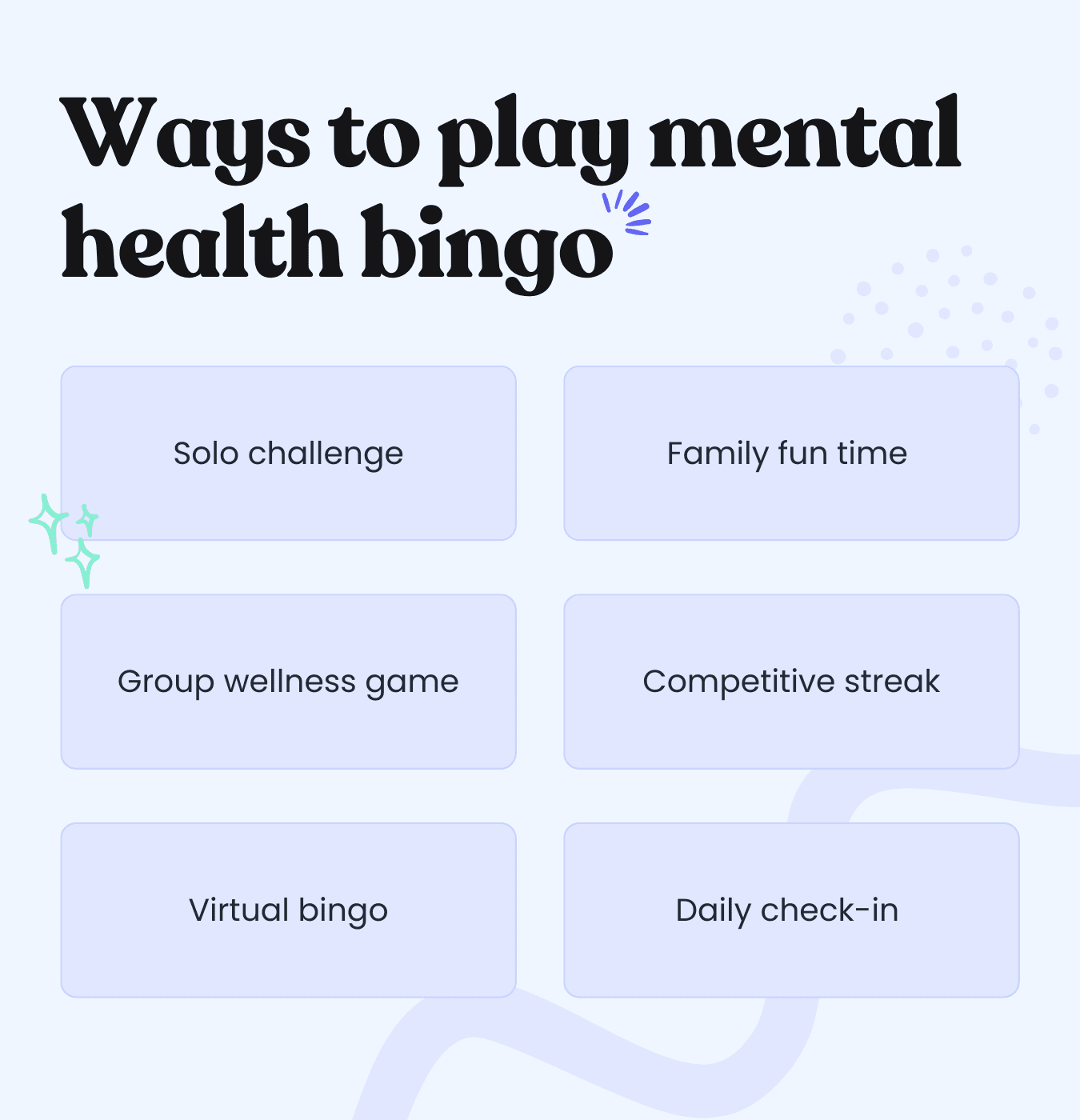 Unitypoint Health Bingo Mental Health Activities Bingo: Printable & Customizable - Bingo Card ...