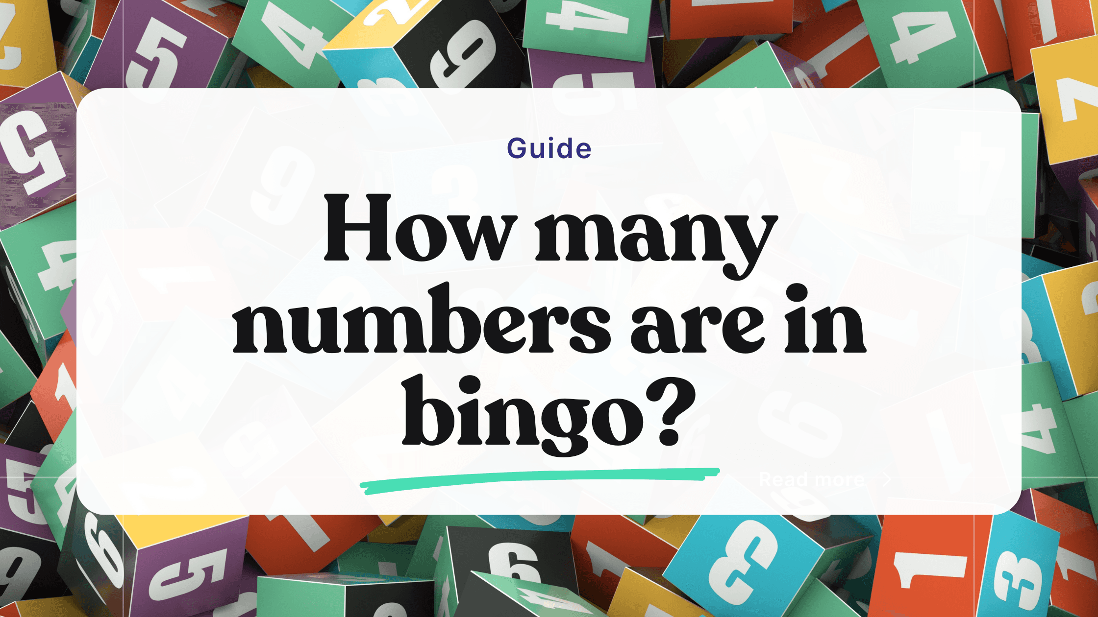 Bingo Number Ranges Number Bingo: Print Traditional Bingo Cards - Bingo Card Creator