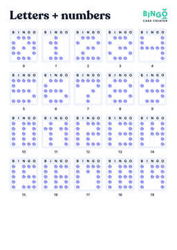 The Ultimate Guide To Bingo Patterns - Bingo Card Creator