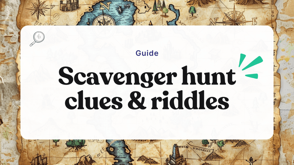 100+ Scavenger Hunt Clues & Riddles - Bingo Card Creator