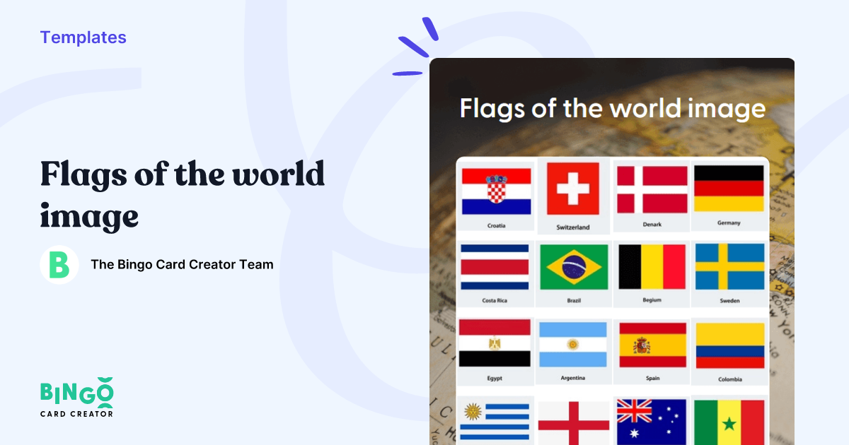 Flags Of The World Image Bingo: Printable & Customizable - Bingo Card Creator flags-of-the-world-image-bingo-printable-customizable-bingo-card-creator